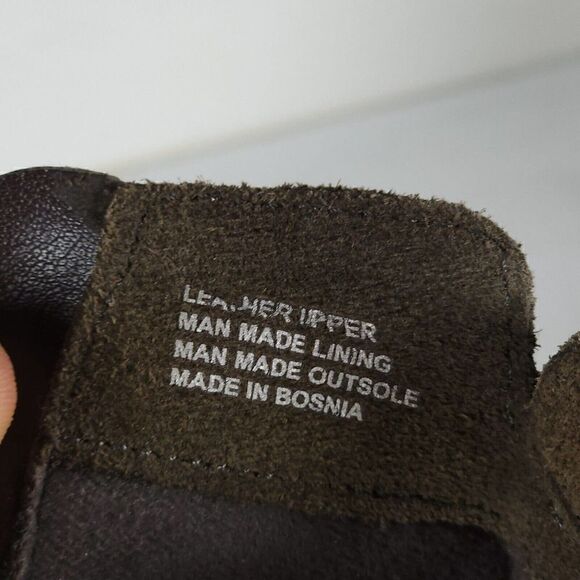 Miz Mooz Women's Darien EU39 US8-8,5 Brown Suede Leather Harness Ankle Boots - Picture 13 of 14